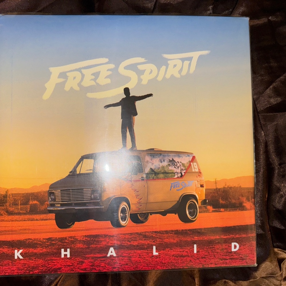 Khalid Free Spirit Vinyl Record (Transparent Blue)